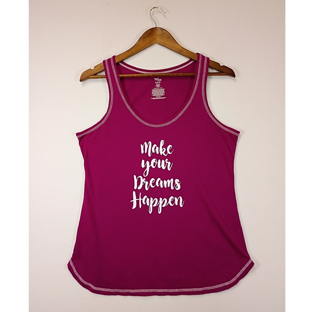 Inspirational Secret Treasures Women M Berry Make Your Dreams Happen Sleep Tank